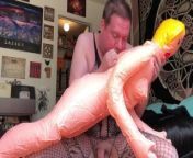 Blowing Up a Sex Doll from bacame blow up doll