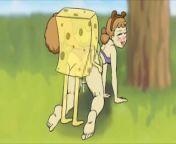 If &quot;spongebob squarepants-sandy&quot;be like human in R18 video? from spongebob squarepants s04e05