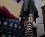 Cute Femboy Trap Bent Over for Huge Dildo from jetha nude fakes
