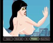 The boss fucks the secretary at lunchtime | cartoon porn games from nour el sherbini nud