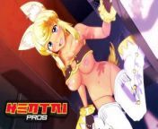 Hentai Pros - Hot Blonde Wolf Girl Always Treats You In The Best Way For Your Best Satisfaction from heel com