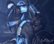 Kat's Ass [Halo: Reach] from sfm giantess halo tech suit growth animation