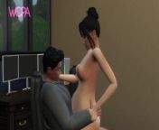 ⭐WOPA - 6 months pregnant without sex, cheats on her husband at work - [3D + HD] from pregnant lady delivery 6 months abasan