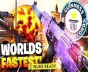WORLDS FASTEST ''TACTICAL NUKE'' in BLACK OPS COLD WAR! from new bongo fleva