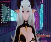  VTUBER CAVES & BEGS TO LET HER CUM (Chaturbate 06 05 21) from anais baydemir météo 21 06 2021
