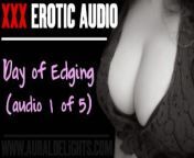 Day of Edging - Part 1 of 5 (XXX EROTIC FEMDOM JOI AUDIO) from bollywood kajal x