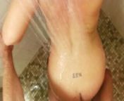 Follow friend's slut wife into public camp shower and cabin to creampie from japanese hairy pussy hdv