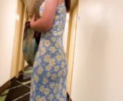 Sun dress Redhead gets a mouthful of dick while husban is away from pakistan sexy dress
