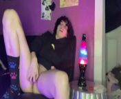 FTM Emo Boy Fucks His Tight Holes With Clear Dildo! (Trailer) from jasper nyx