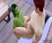 She Hulk Also Likes Cocks Full of Semen - Sexual Hot Animations from chamsutro 3d hot scenew xxx bf moveree boob masage