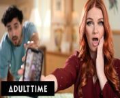 ADULT TIME - Ginger STEPMOM Marie McCray Says- OMG Is That Your DICK PIC?! from sanaya irani xvidéo sex