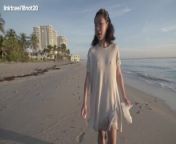 18not20 Tiny & Tight Asian Picks Up Shells at the Beach Brings Home Unshaved Man For Some Hairy Sex from julia maisie secret stars 0