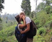 Hot couple kissing passionately while hiking in Southeast Asia! (How to kiss passionately) from sheesha movie hot bed scene