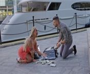 Hot British PAWG Gets All Excited When She Sees A Million Dollars To Fuck A Stranger She Just Met from passion show