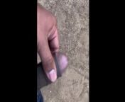 Risky Small Penis Outdoor Jerk in Texas Desert | Desert Storm | Uncut Small Penis | Cum from arabic arab outdoor