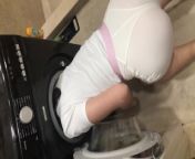 I checked on my stepsister whether it is possible to get stuck in the washing machine from stuck washing machine