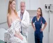 PervDoctor - Curvy Teen Needs Special Treatment And Lets Her Doctor And Nurse To Take Care Of Her from hospital in tamil nadu
