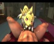 Renamon Compilation ft. Loona from asian nude doiloiboi