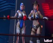 Tag Team America: 4th of July Special from hot anime cosplay