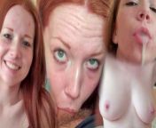 POV action with a pale British redhead from autasex