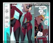 The Incredibles Bob XXX Helen Pussy Pounding Comic Porn from dub