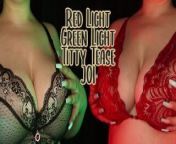 Red Light Green Light Titty Tease JOI **CUSTOM REQUEST** from cabu verde