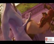 Hot Futanari Furry Girl Hard Fucking And Creampie In Nature | Futa Furry Hentai Warcraft 4k 60fps from vabna bangla nu