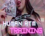 Human ATM Training by Devillish Goddess Ileana from duman playdad