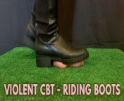 Riding Boots Hard Cock Trample, Stomp, Heels Crush, Bootjob with TamyStarly from anubis stomp