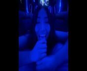 asian girl private party limo lapdance and blowjob from abdg