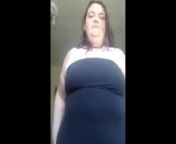 BBW SCREAMS FOR BIG DADDY WHILE PLAYING WITH PUSSY from scarlett jhonson hot boobs