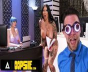 OOPSIE - Nerdy Perv's INSANE OFFICE THREESOME With PAWG Jewelz Blu and Huge Ass Connie Perignon from sex xxx2