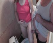 Man pisses into toilet and decided jerk off dick. Young cohabitant came in and helped. Old and young from 18 young old man sex pornian aunt rape sex 420 wap com