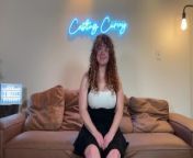 Casting Curvy: Busty Squirting Red Head from woman sexy fuck pussy