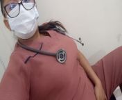 Mature surgery doctor makes homemade porn at her work clinic, real homemade porn from sexi barbiem f sambar